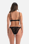 Siyah Dantel Detaylı Sütyen