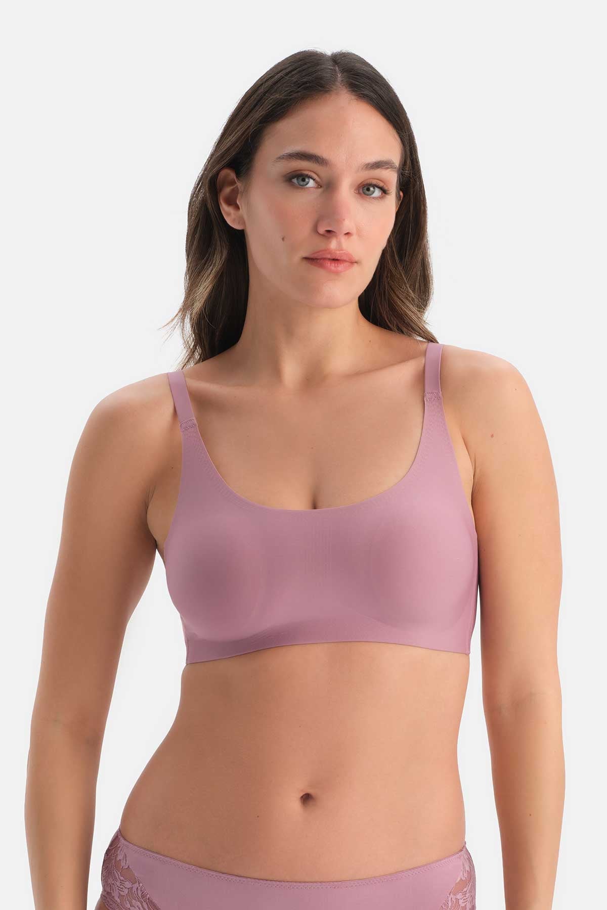 Gül Kurusu 1135KC Suzıe Balensiz Dikişsiz Sütyen