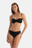 Siyah Orta Bel Bikini Alt