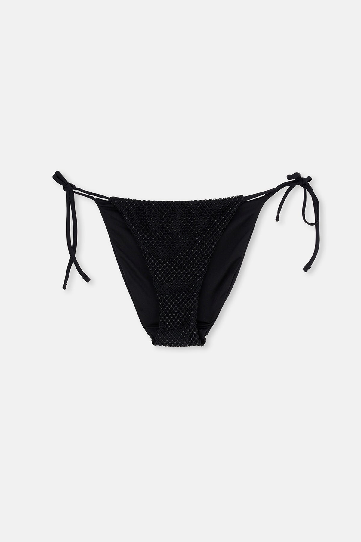Siyah Düşük Bel Bikini Alt