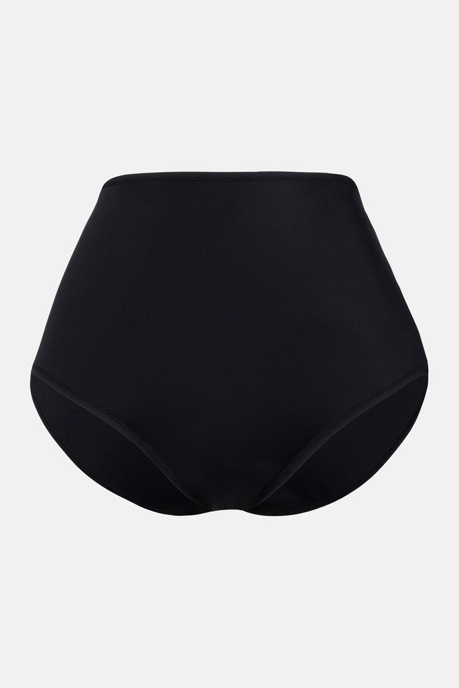 Siyah Yüksek Bel Bikini Alt