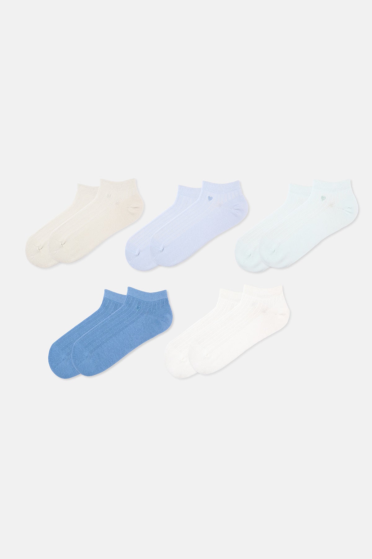 KADIN 5'Lİ PATİK ÇORAP