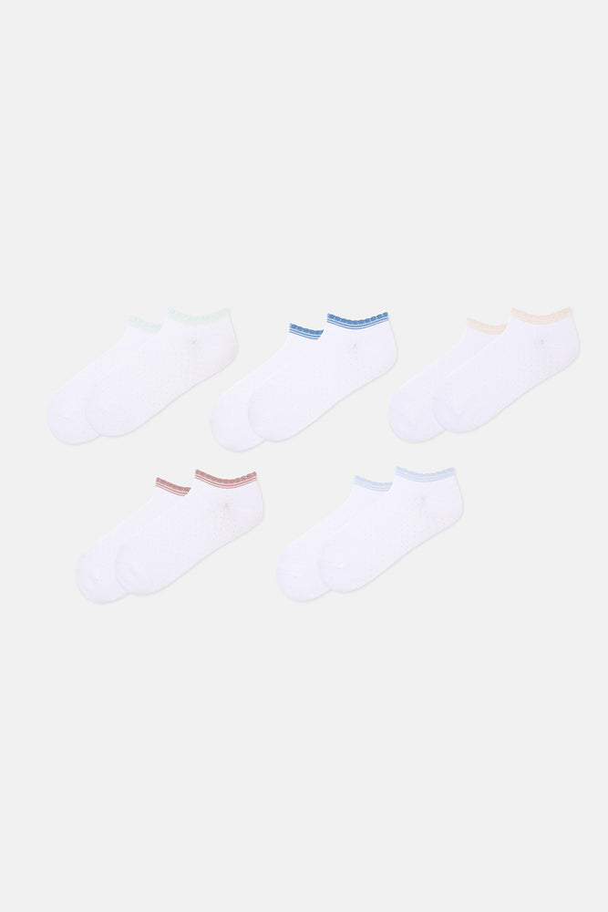 KADIN 5'Lİ BAMBU PATİK ÇORAP