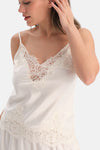SATEN BRIDE DANTELLİ CAMISOLE