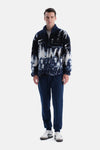 Lacivert Orman Manzaralı Sweatshirt
