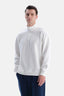 Ekru Halfzip Pike Interlok Sweatshirt