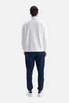 Ekru Halfzip Pike Interlok Sweatshirt