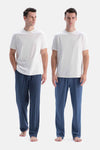 PAMUK MODAL 2'Lİ ÖRME PANTOLON SET