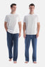 PAMUK MODAL 2'Lİ ÖRME PANTOLON SET