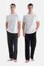 PAMUK MODAL 2'Lİ ÖRME PANTOLON SET