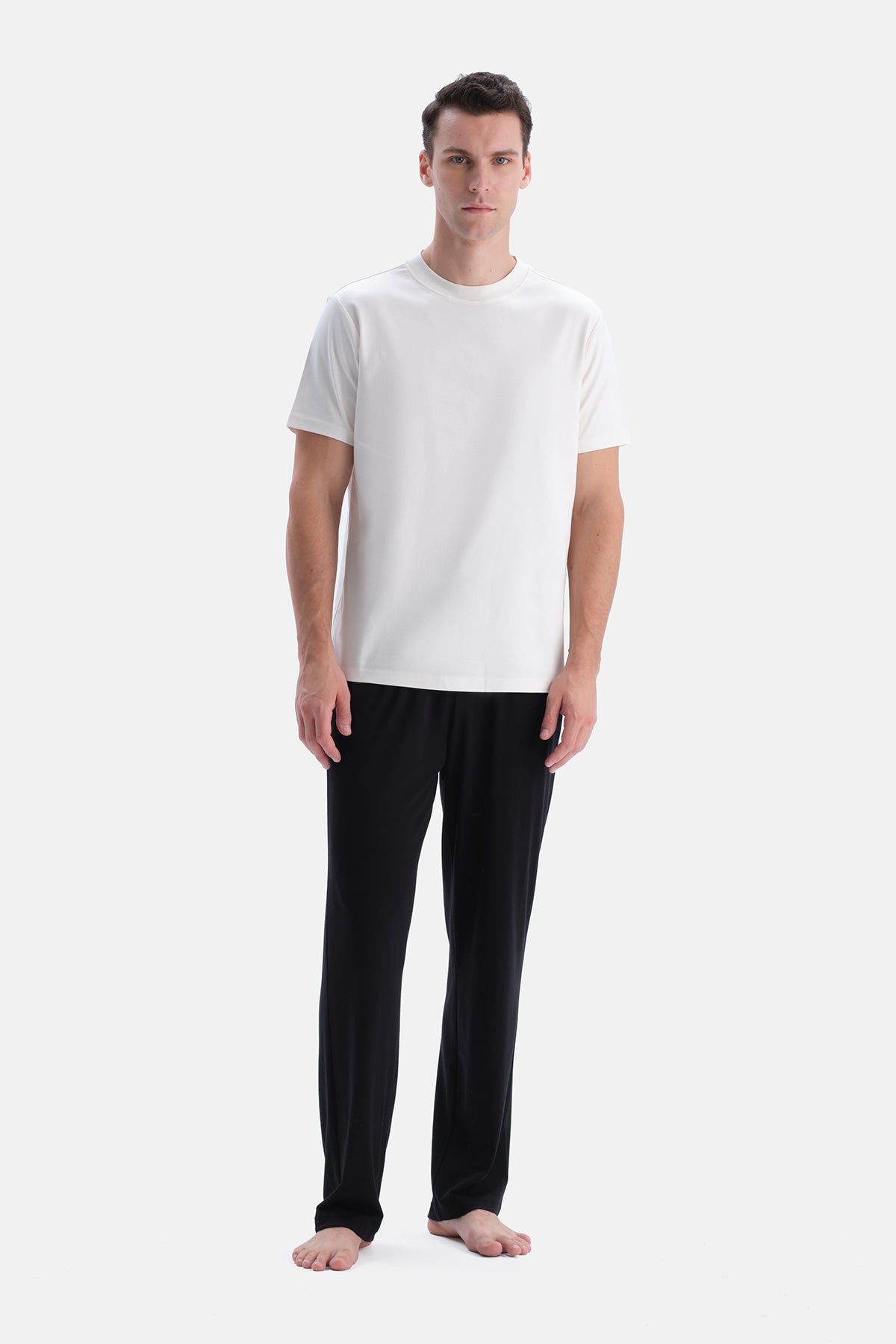 PAMUK MODAL 2'Lİ ÖRME PANTOLON SET
