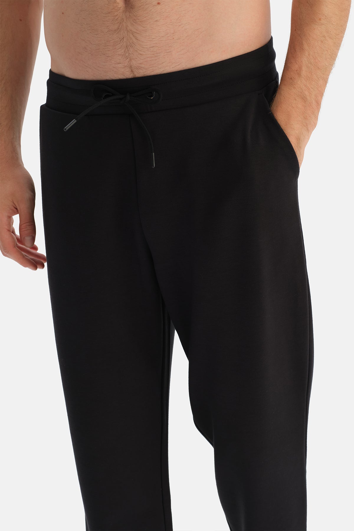 Siyah Basic Jogger Pantolon