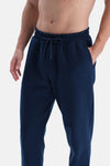 Lacivert Interlok Jogger Pantolon