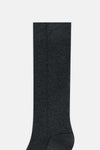 Antrasit-Lacivert Erkek 2'Li Dokulu Bambu Soket Çorap