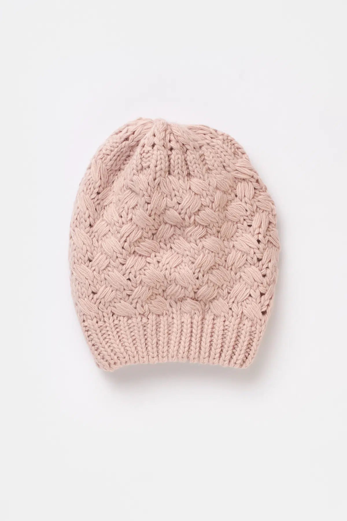 Pudra Dga1521 Kız Çocuk Örgü Bere-Pud