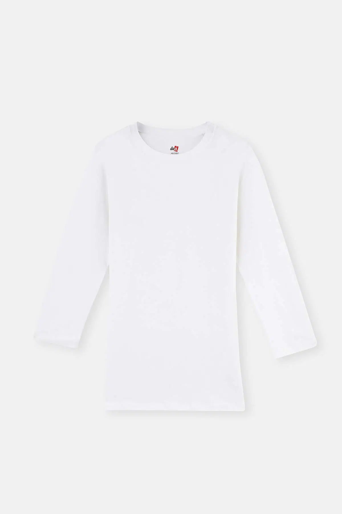 Beyaz Kadın V Yaka Body