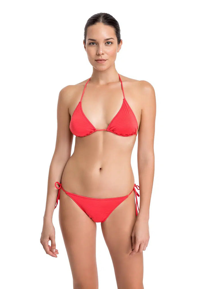 Kırmızı Spagetti Tek Bikini Altı