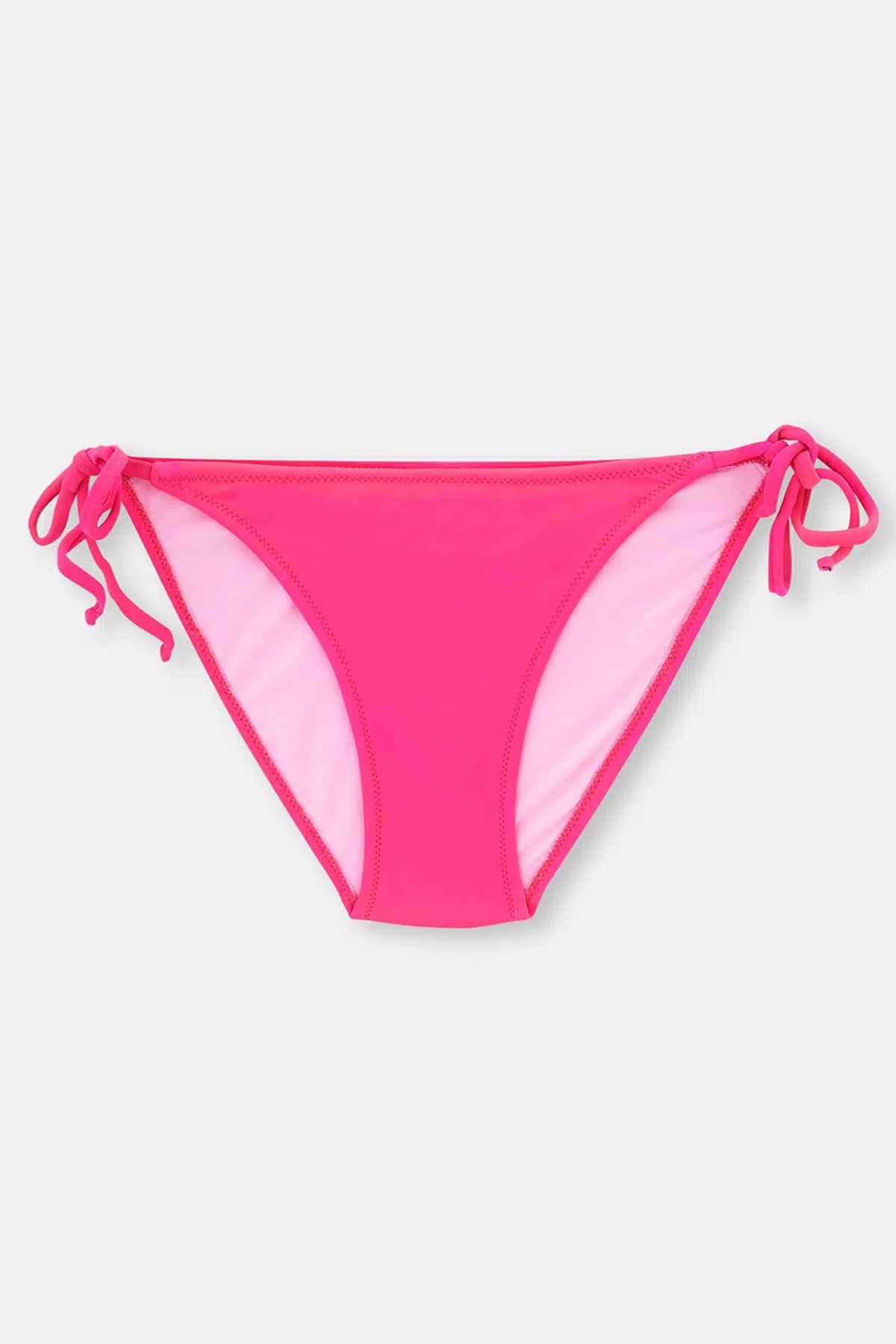 Pembe Spagetti Tek Bikini Altı