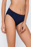 Lacivert Kalın Kenar Tek Bikini Alt