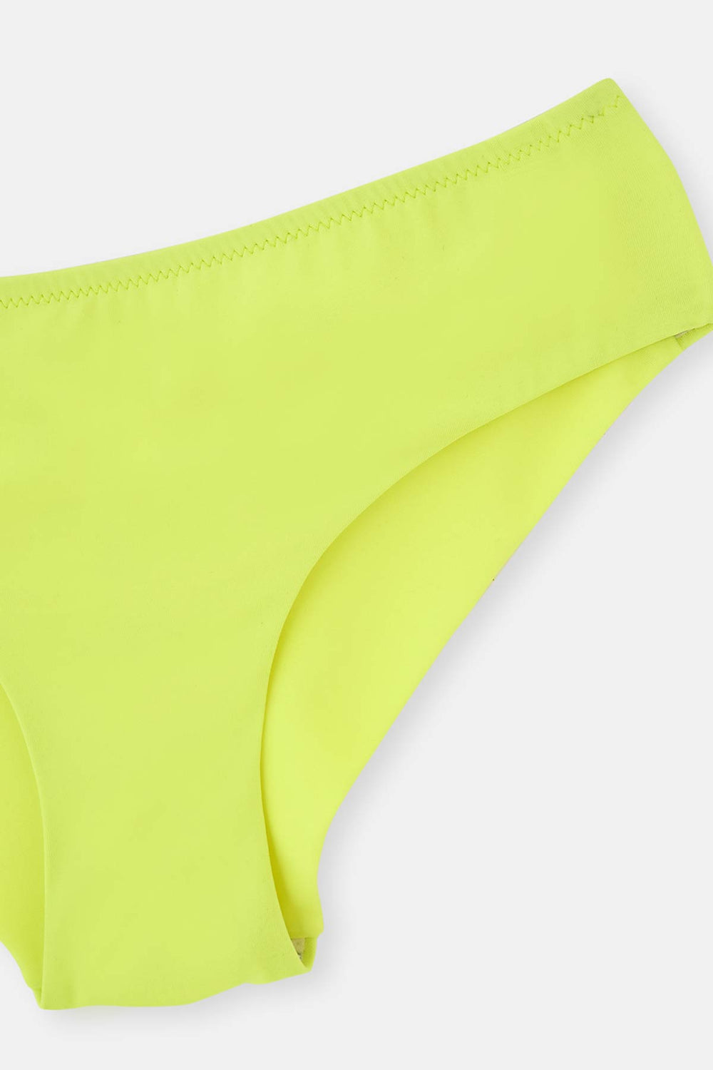 Sarı Düşük Bel Bikini Altı