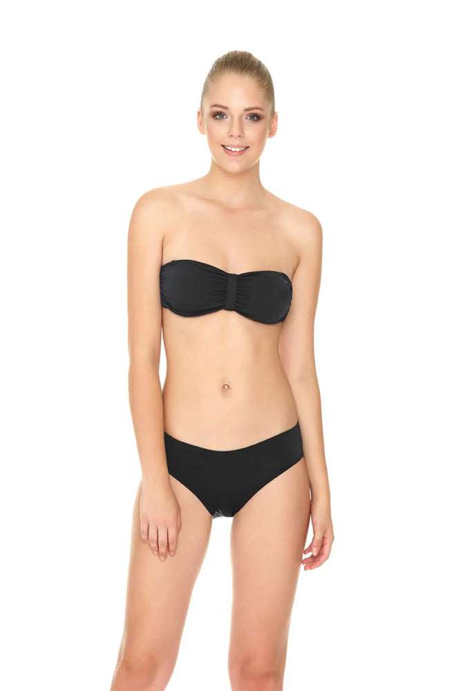 Siyah Düşük Bel Bikini Altı