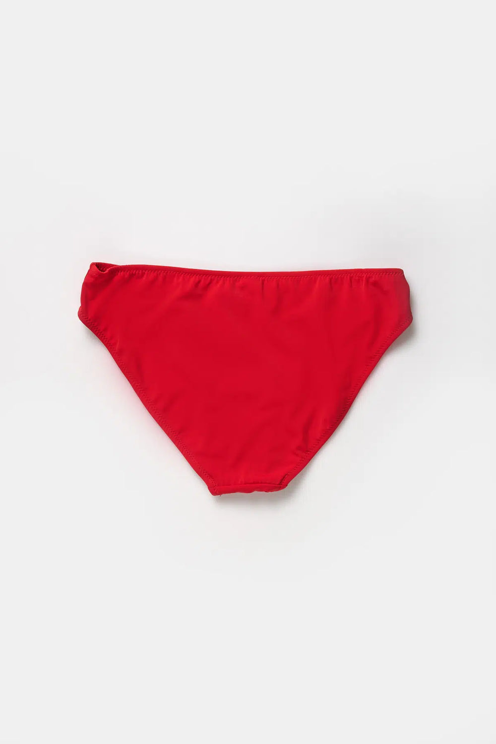 Kırmızı Orta Kenar Tek Bikini Alt