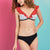 Siyah Orta Kenar Tek Bikini Alt