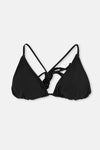 Siyah Üçgen Bikini Üst