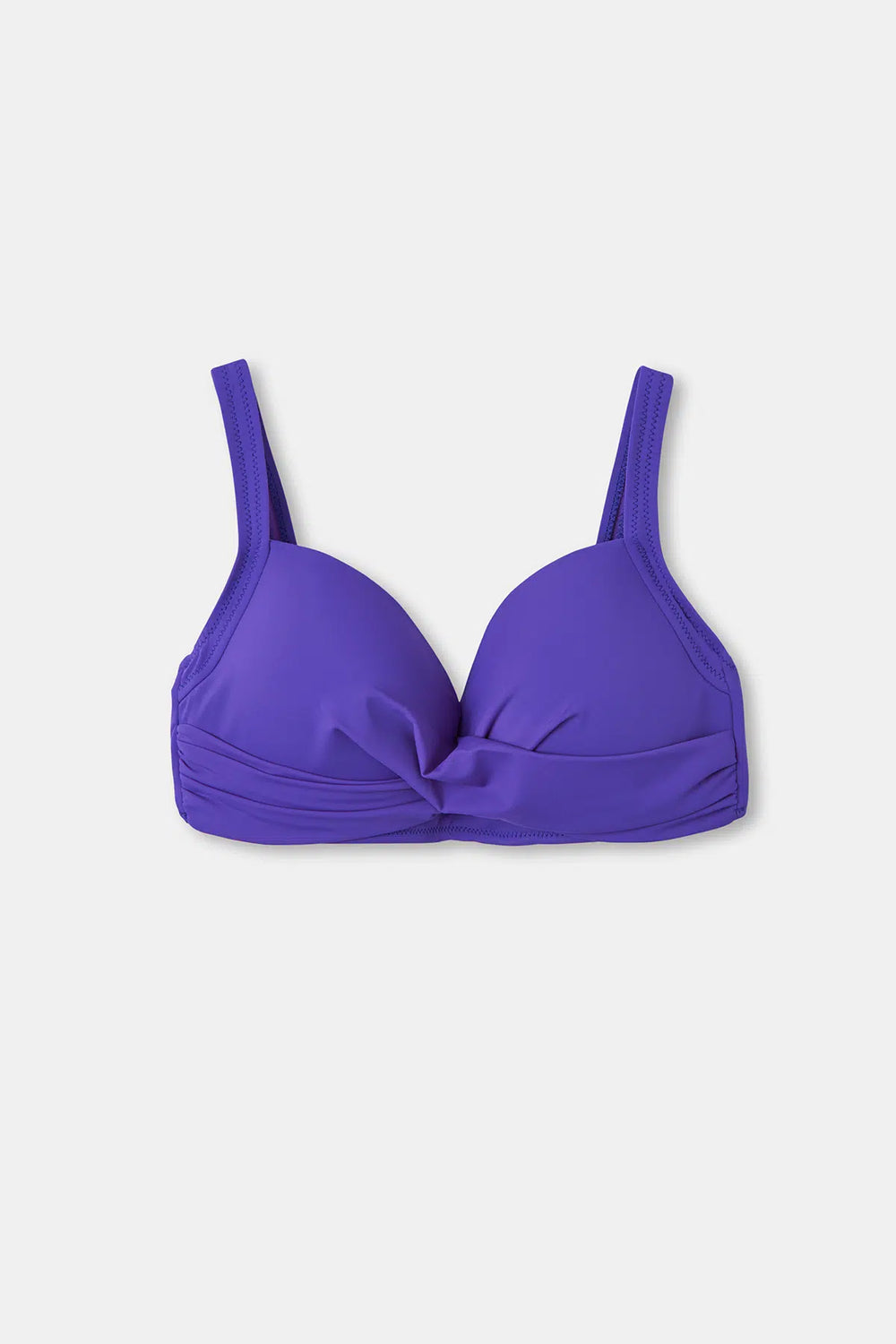 Koyu Mor Kaplı Bikini Üst