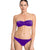 Mor Orta Kenar Normal Bel Tek Bikini Alt