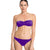 Mor Orta Kenar Normal Bel Tek Bikini Alt