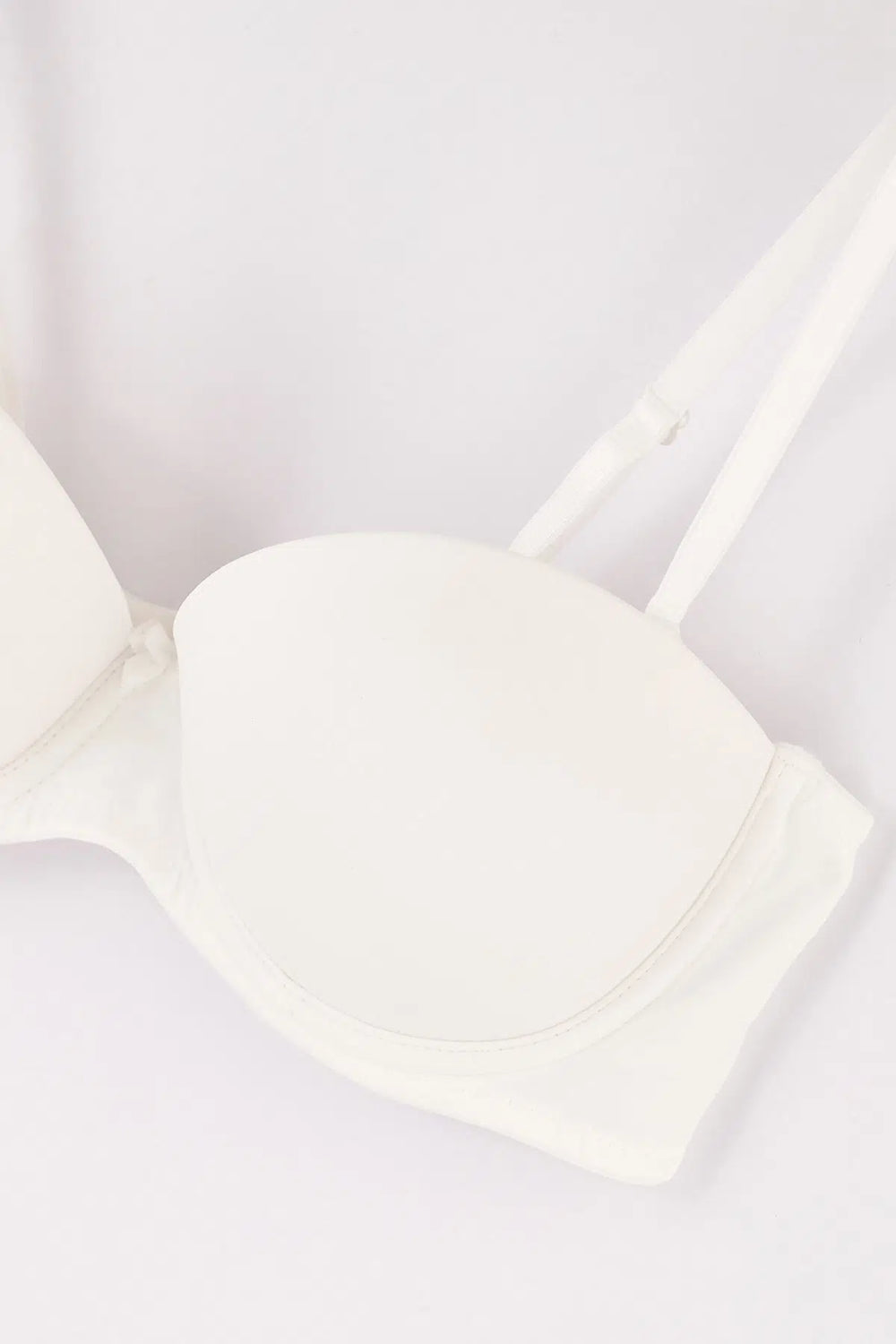 Ekru Athena Straplez Push-Up Sütyen