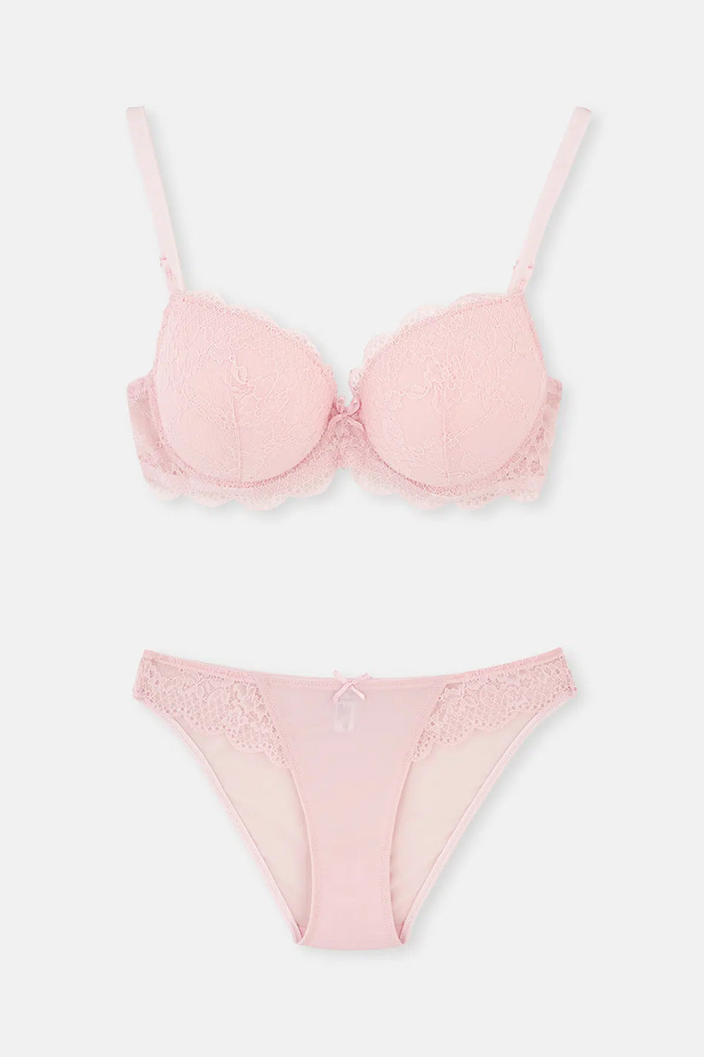 Pembe Magıc Badem Boş Cup Sütyen Takımı