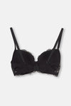 Siyah Magıc Badem Boş Cup Sütyen Takımı