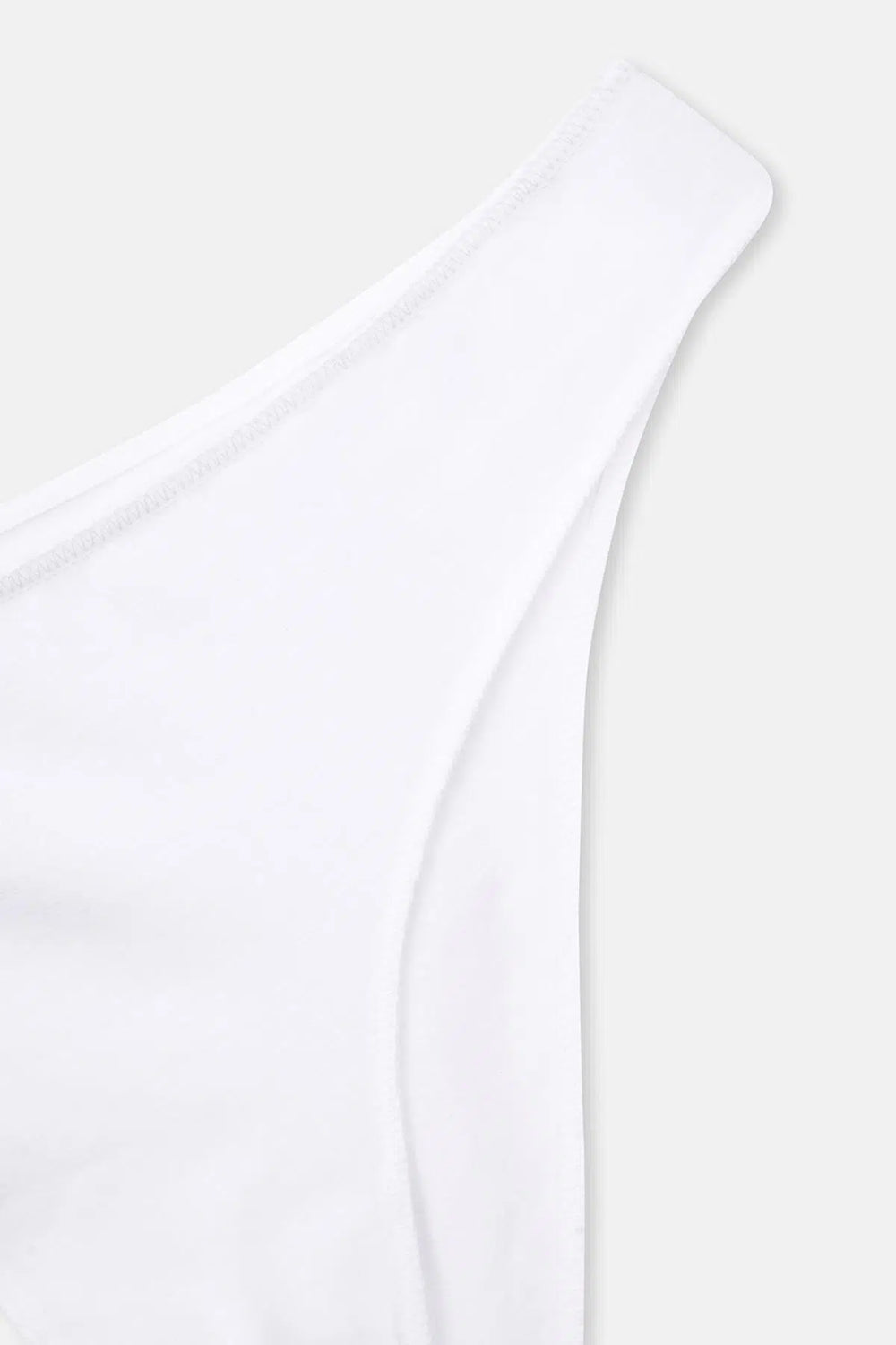 Beyaz 3'Lü Düşük Bel Izsiz Kadın Slip Külot