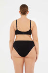 Siyah Yüksek Bel 3'lü Slip Külot
