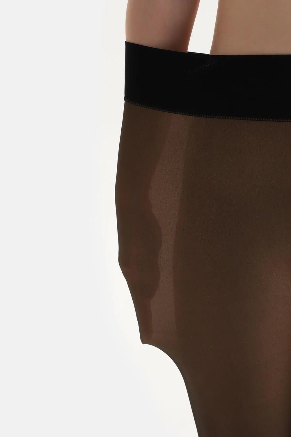 Siyah Görünümlü Premıum Termal Külotlu Çorap