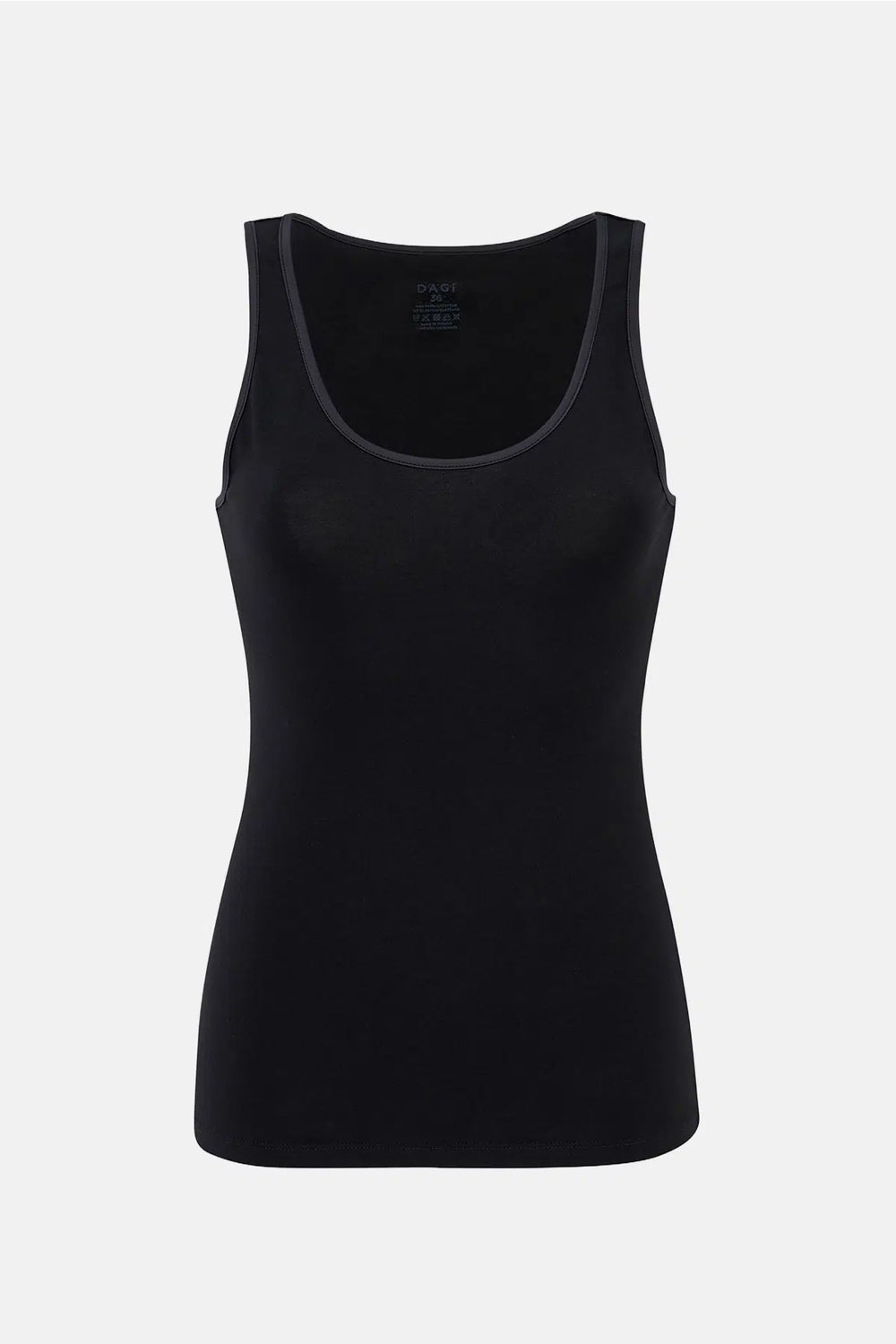 Siyah Kalın Askılı Atlet 2'li