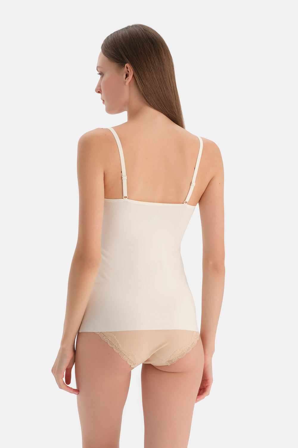 Ekru Basıc Cool Touch Atlet