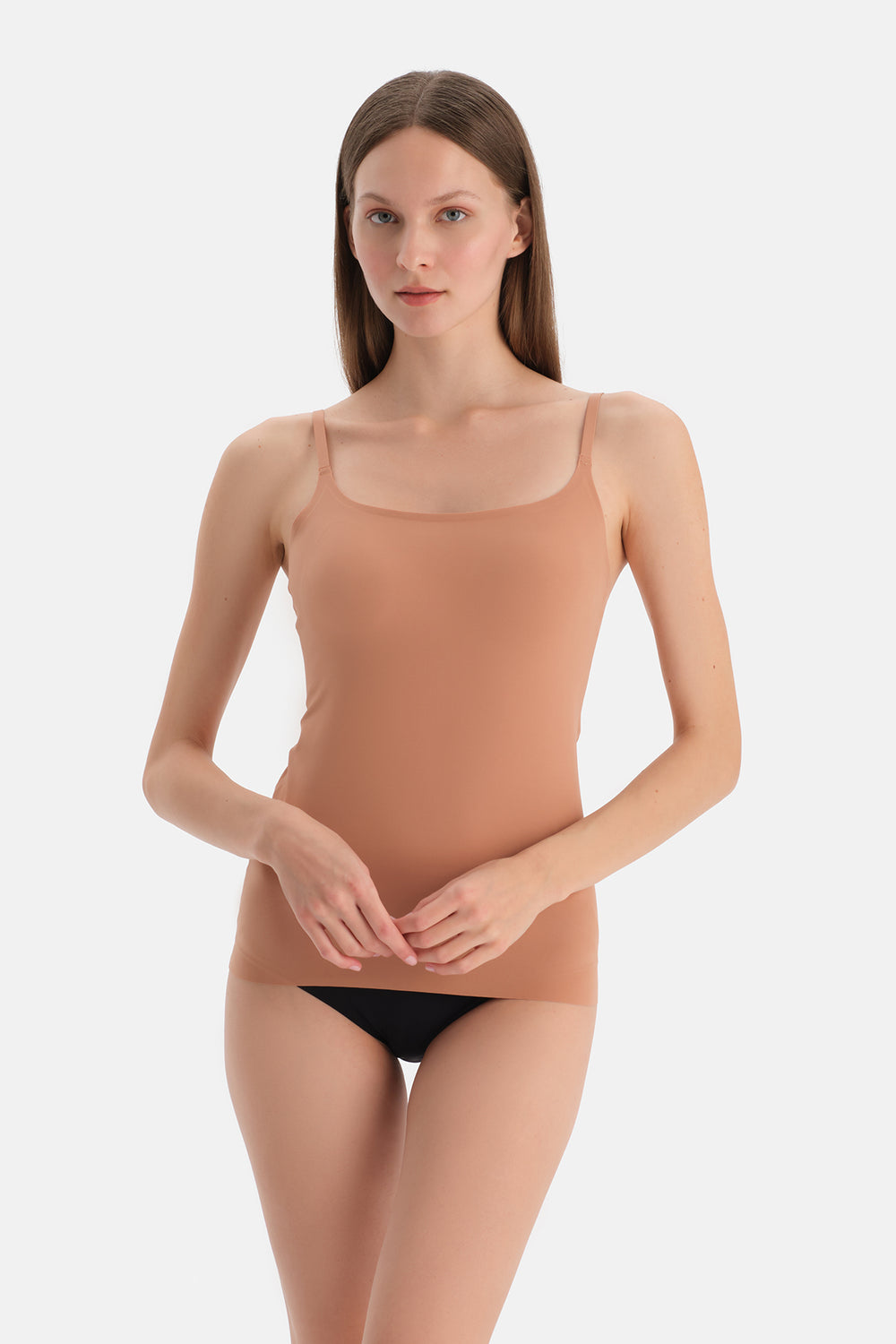 Kahverengi Basıc Cool Touch Atlet