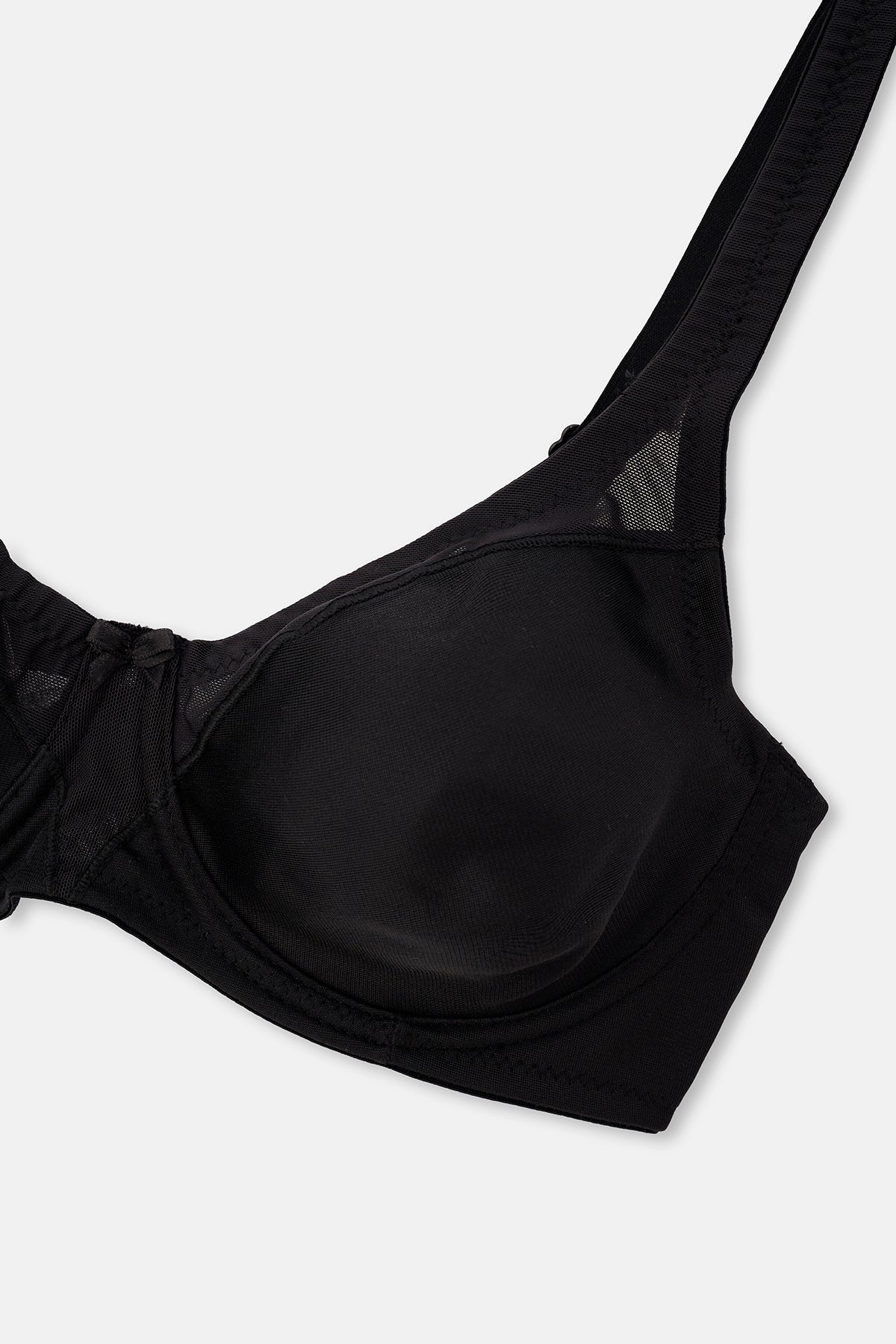 Siyah 1027Kc Asta Balenli Toparlayıcı Sütyen