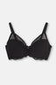 Siyah Afrodit Toparlayıcı Kaplı Sütyen
