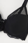 Siyah Afrodit Toparlayıcı Kaplı Sütyen