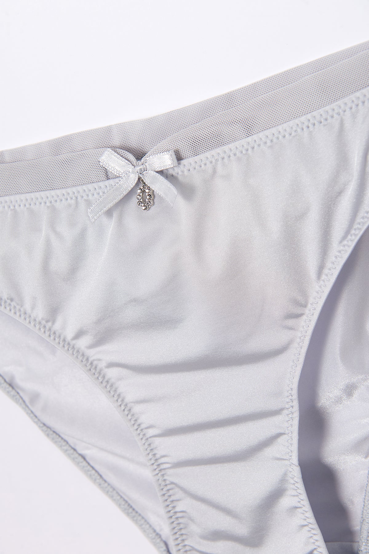 Gri Elsa Düşük Bel Slip