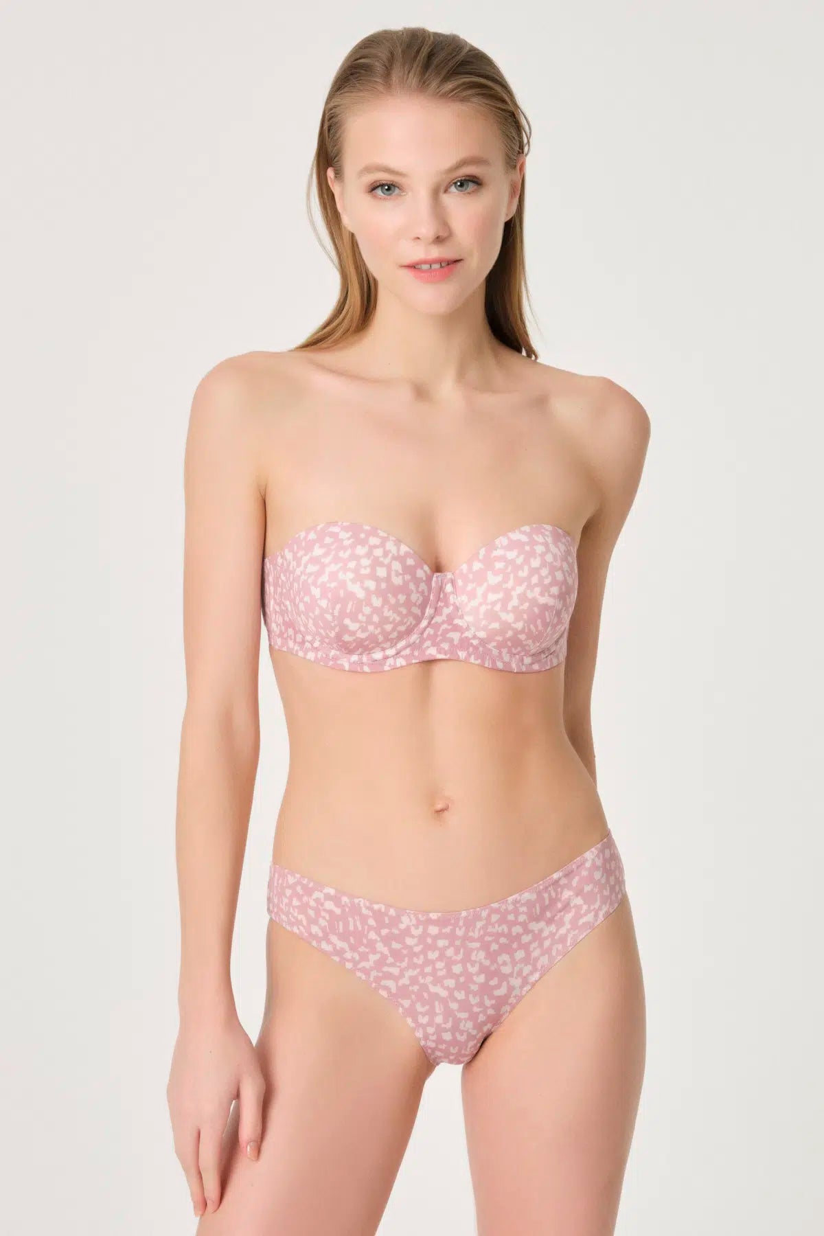 Pudra Straplez Sütyen