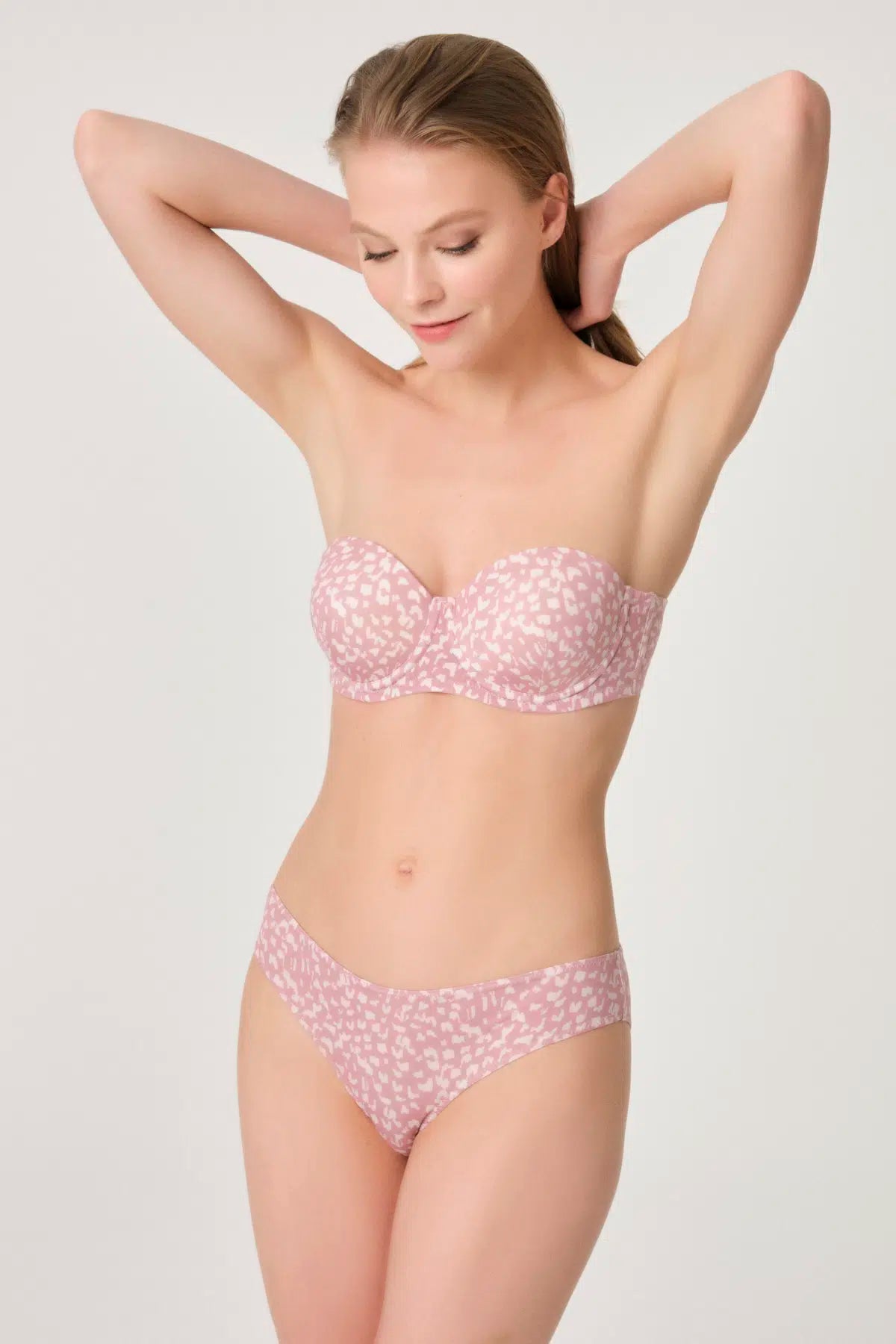 Pudra Straplez Sütyen