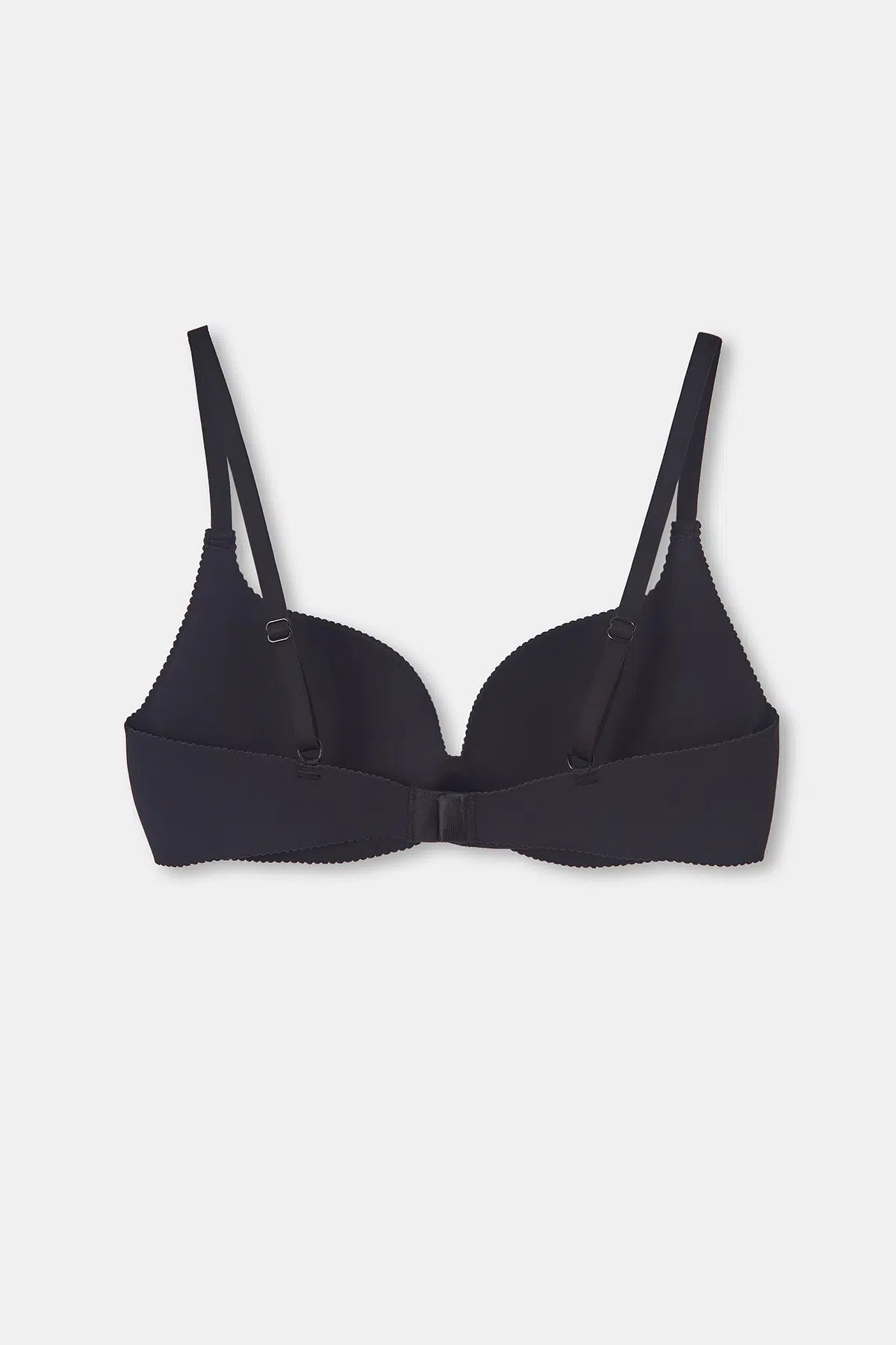 Siyah Lazer Kesim Sütyen