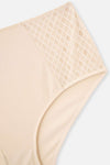 Ekru Lily Yüksek Bel Slip