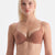 Kahverengi Blossom Balenli Push-Up Sütyen