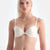 Ekru Blossom Balenli Push-Up Sütyen